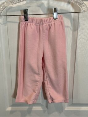Carter's Soft Pink Girls' Pull-On Fleece Pants